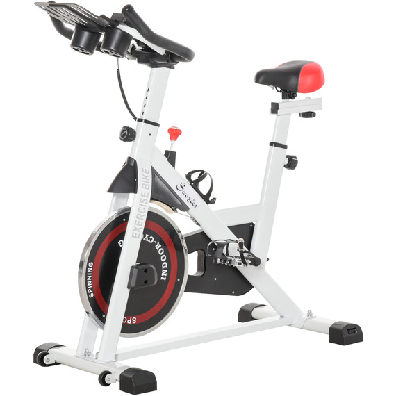 HOMCOM Upright Exercise Bike Machine