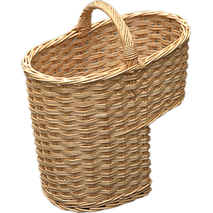 Single Weave Stair Basket