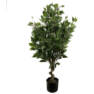 Artificial Evergreen Twist Ficus Tree