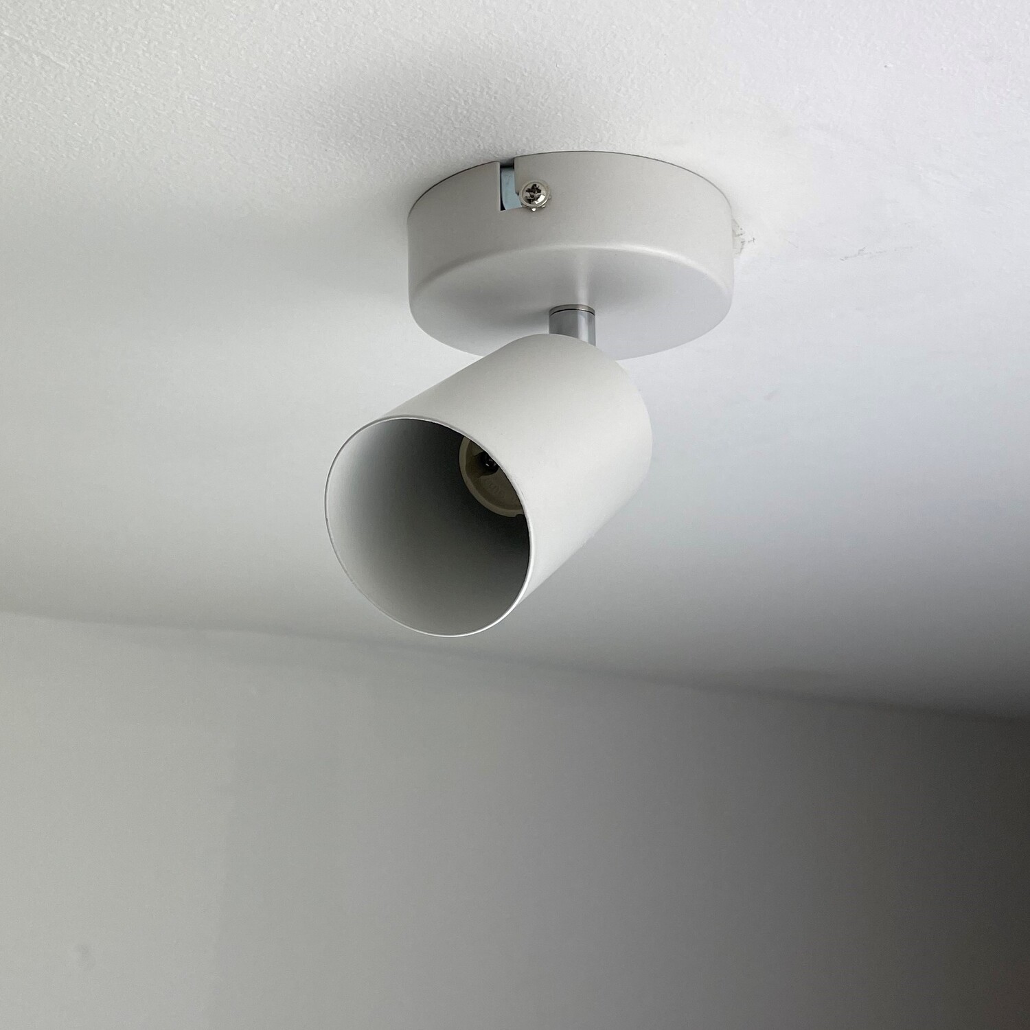 Cgc Jack Adjustable Ceiling Spotlight - White 5 3cm 14 5cm