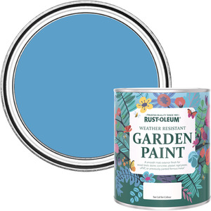 Rust-Oleum Garden Paint in Matt Finish - CERULEAN 750ml