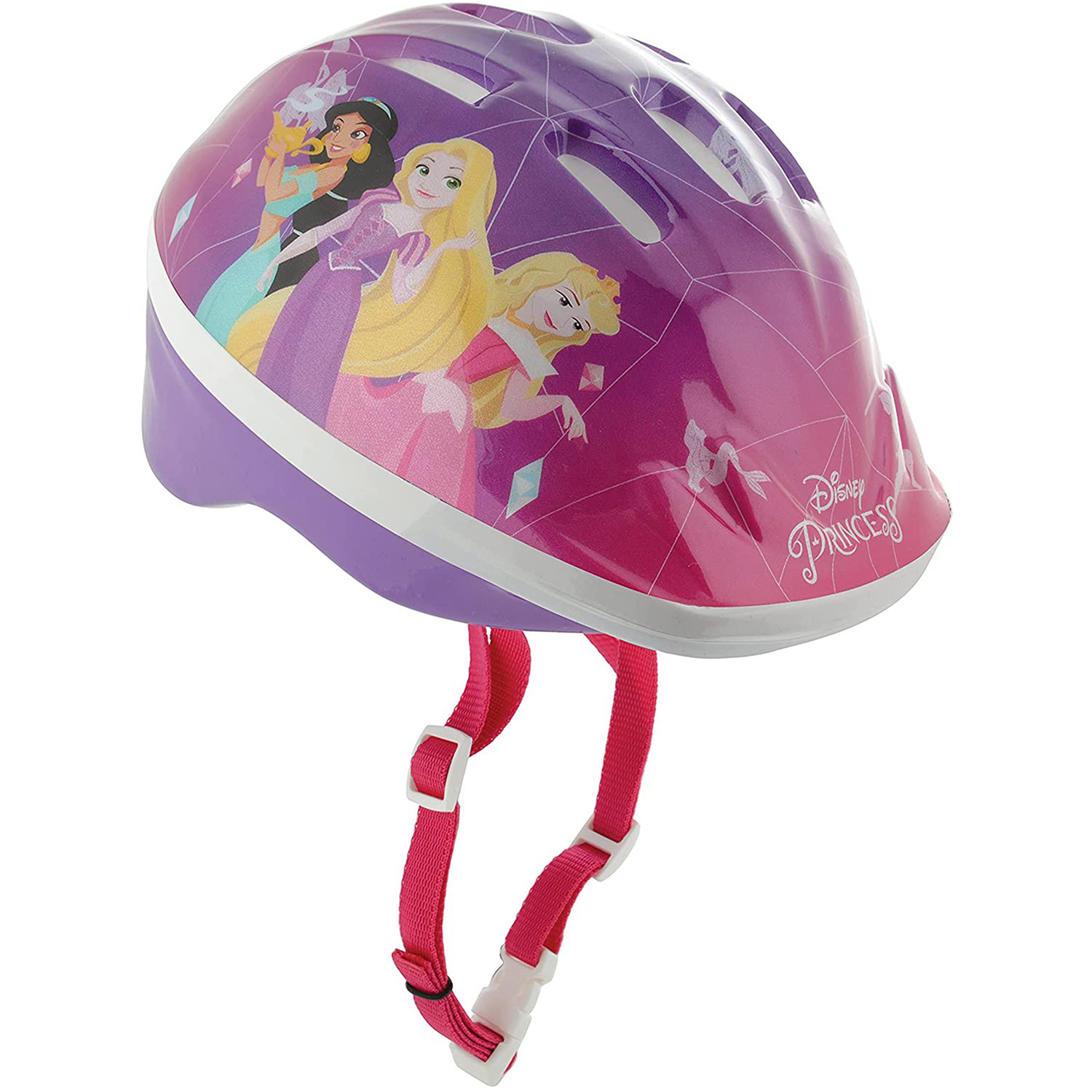 MoVe Disney Princess Safety Helmet, Purple