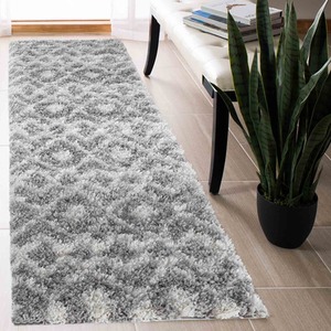 Moroccan Berber Shaggy Rugs Living Room Ikat Design