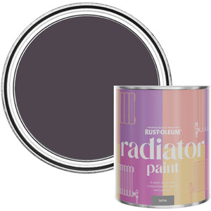 Rust-Oleum Radiator Paint in Satin Finish - Grape Soda 750ml