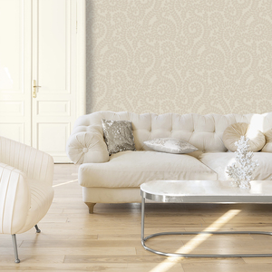 Valentino Leaf Textured Wallpaper
