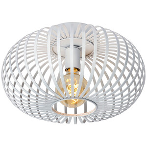 Manuela Vintage Flush Ceiling Light White