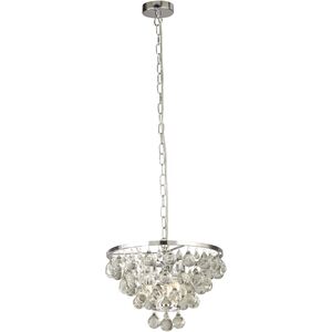 Bordeaux Chrome 4Lt Pendant