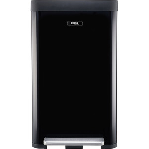 Black 65L Recycle Pedal Bin Wide Single Pedal Operation Single Compartment shot 4065474