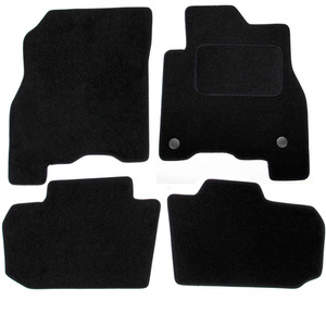 Nissan Leaf 2018 onwards Tailored Carpet Car Floor Mats 4pc Set Black