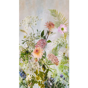 Meadow Floral Repeatable Mural Wallpaper