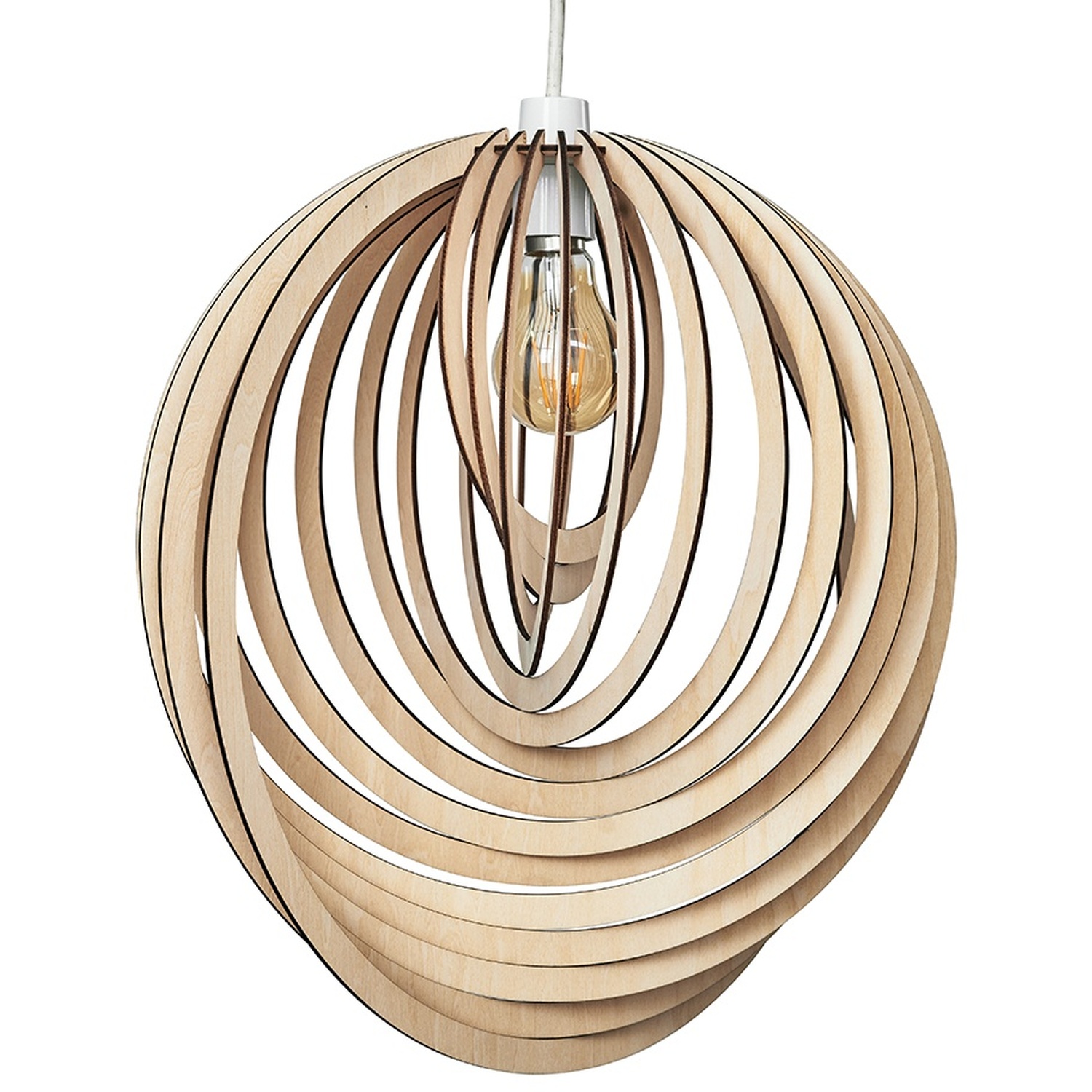 Image of Lenko Brown Ceiling Pendant Shade -&hellip;