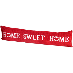 Luxury Chenille Home Sweet Home Draught Excluder