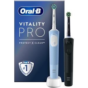 Oral-B Vitality Pro Black  Blue Electric Toothbrushes