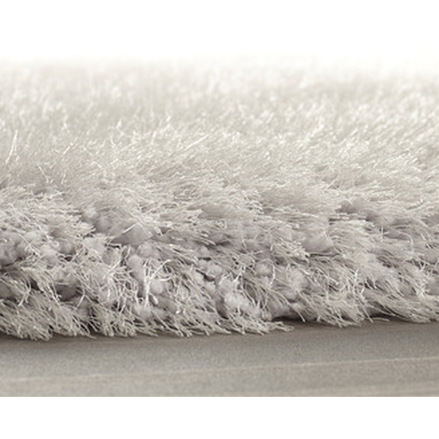 Silver Sumptuous Deep Shaggy Rug