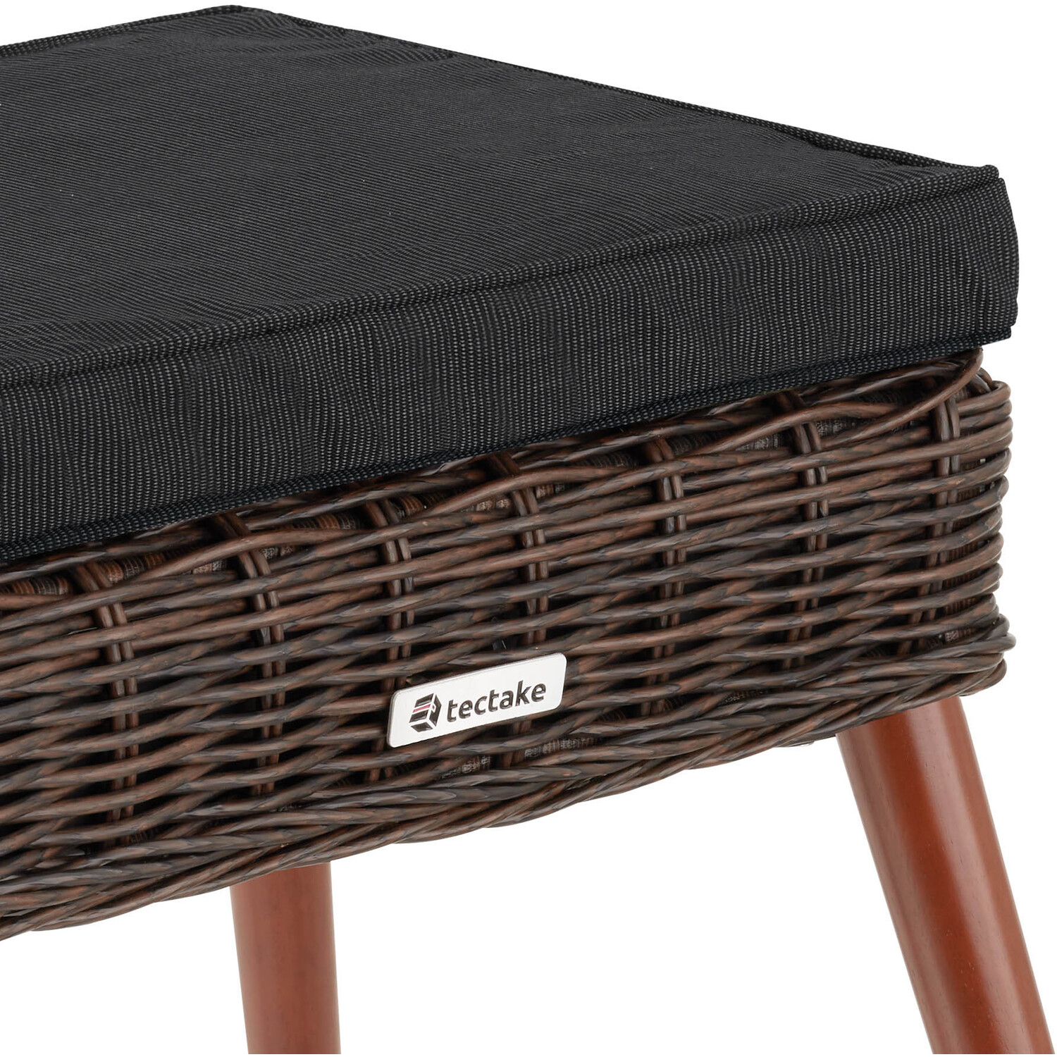Footstool Vibo - Brown