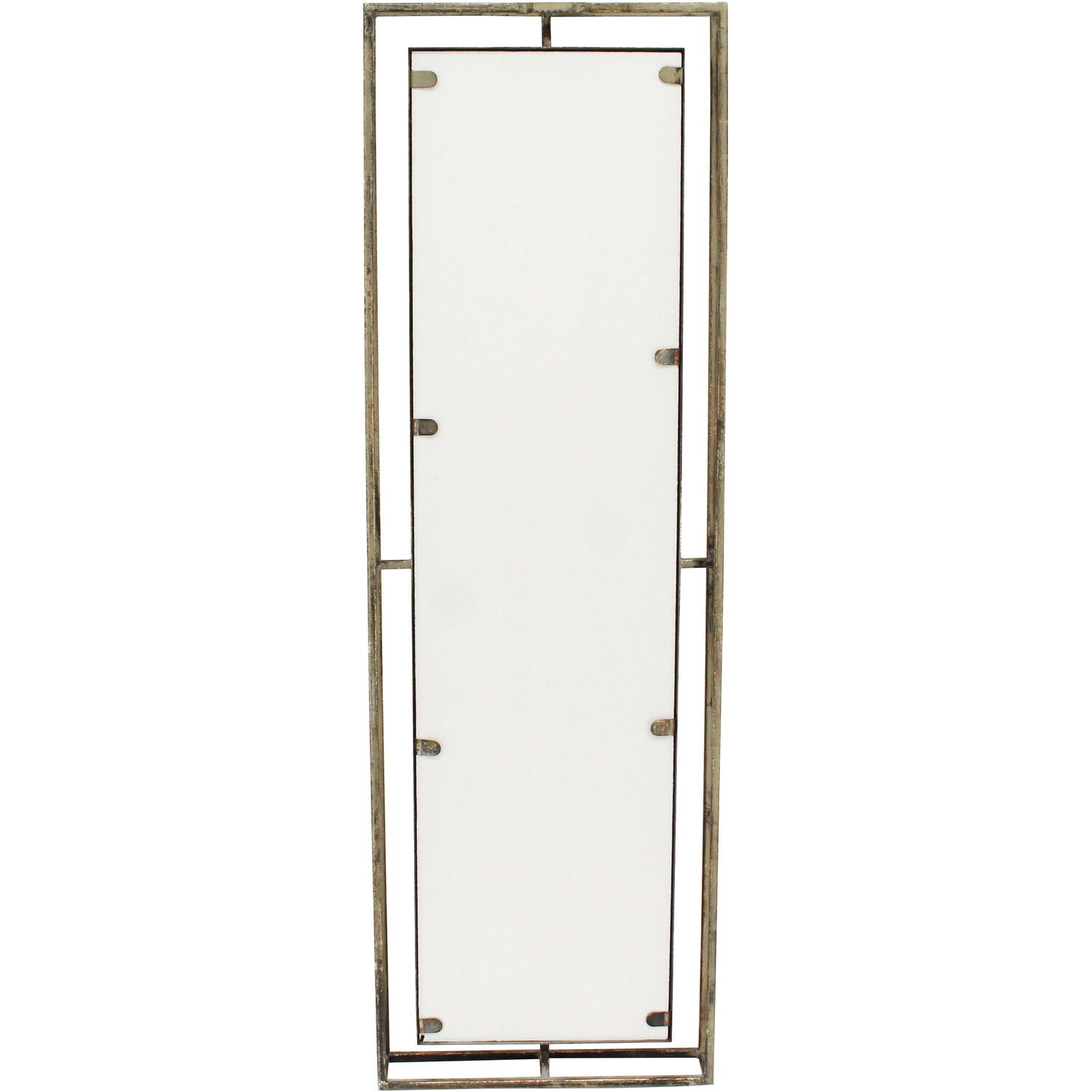 Sadie Rustic Effect Metal Framed Mirror