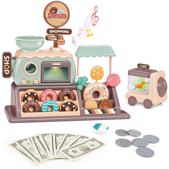 Donut Shop Pretend Play Set