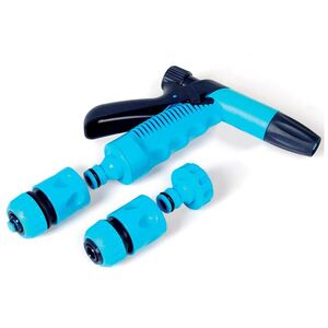 Garden Hand Spray 4 Piece 34'' Hose Connector Nozzle Set