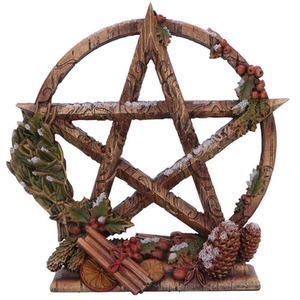 Winter Decorative Pentagram Ornament
