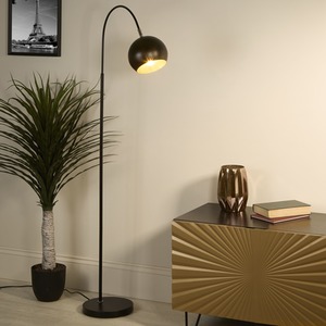 Arlo Matt Black Floor Lamp