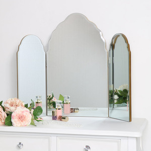 Arched Triple Vanity Mirror