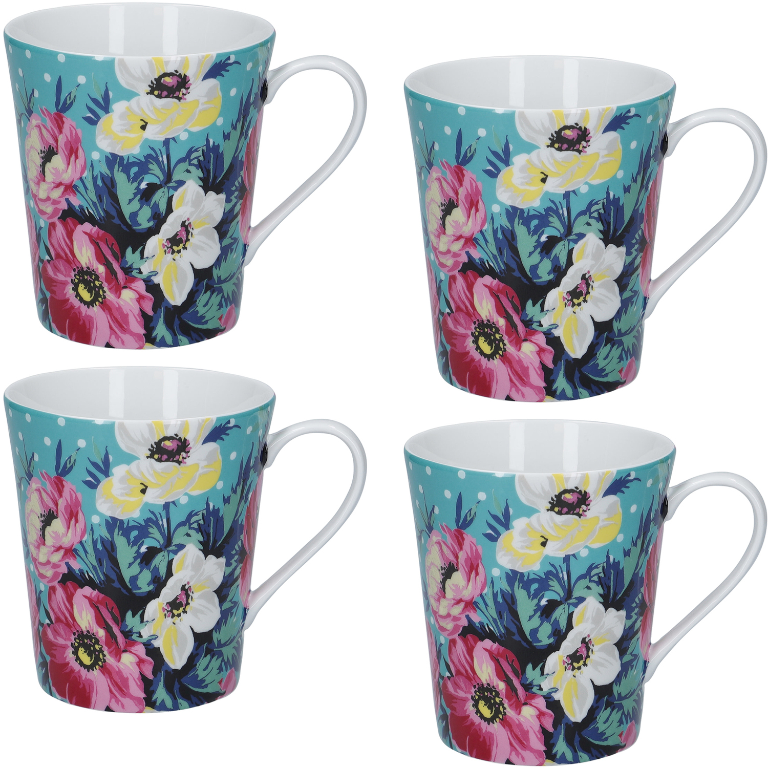 Image of Set of 4 Mikasa Clovelly Porcelain&hellip;