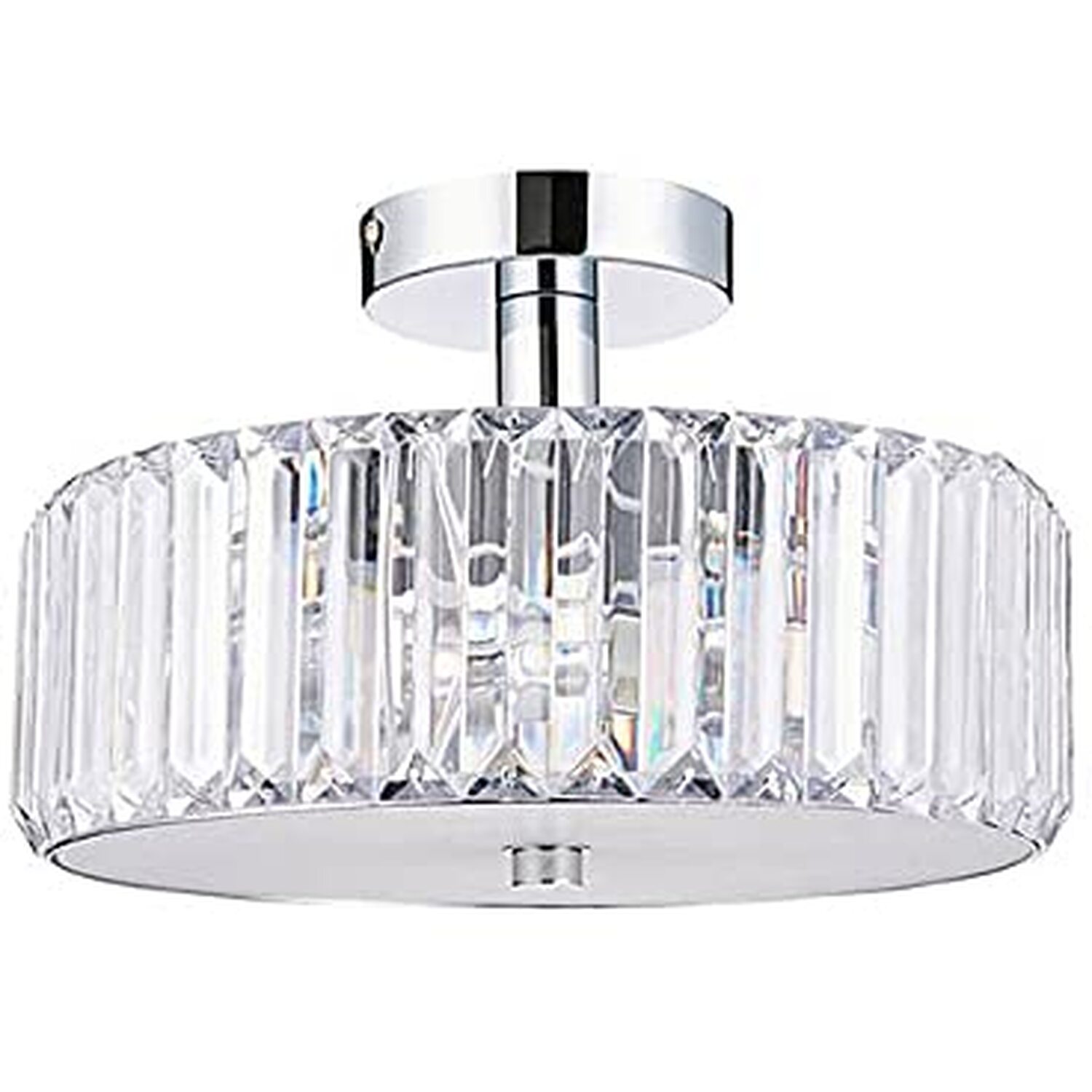 Hesketh Chrome Ceiling Lampshade