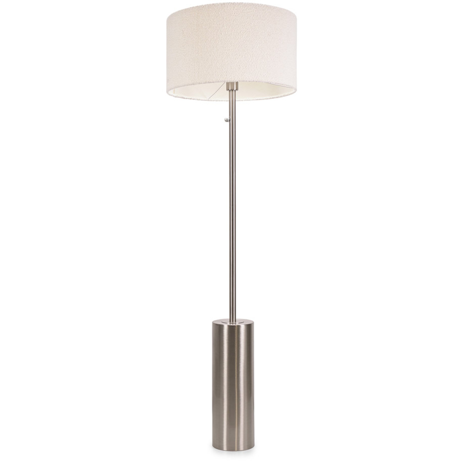 Image of Lexy Cream Boucle Shade with Brushed&hellip;