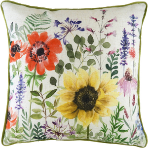 Wild Flowers Emma Rectangular Cushion