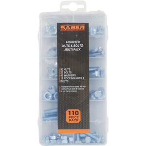 Saber Assorted Nuts And Bolts Multipack