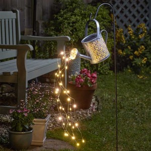 Solar Garden Light Watering Can