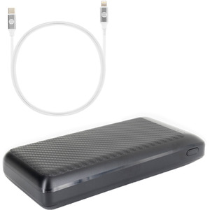 Our Pure Planet 20000mah Power Bank and USB-C to Lightning Kit