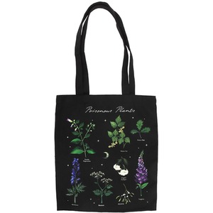 Poisonous Plants Polycotton Tote Bag