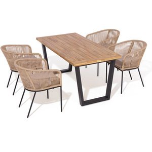 Rowlinson Oslo 4 Seat Dining Set