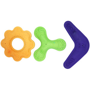 Pack of 3 Throw and Fetch Dog Toys