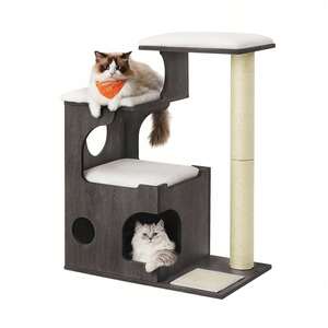 Feandrea Cat Tree with Cave and 3 Perches