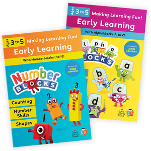 Alphablocks and Numberblocks Learning Bundle