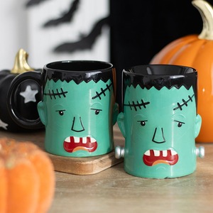 Frankenstein Monster Head Mug