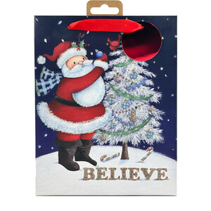 Santa Believe Gift Bag