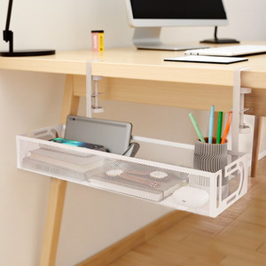 Lifeideas No-Drill Under-Desk Storage Rack