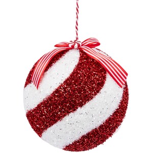 Large Candy Cane Bauble