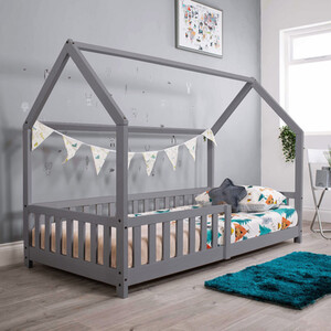 Explorer Playhouse Bed Grey