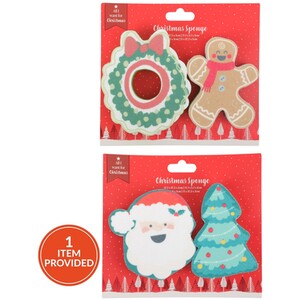 Christmas Sponge Set
