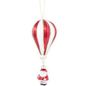 Santa's Hot Air Balloon Decoration