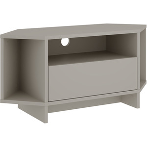 Sandstone Viva Modern Corner TV Unit with Storage Cabinet shot 10617501