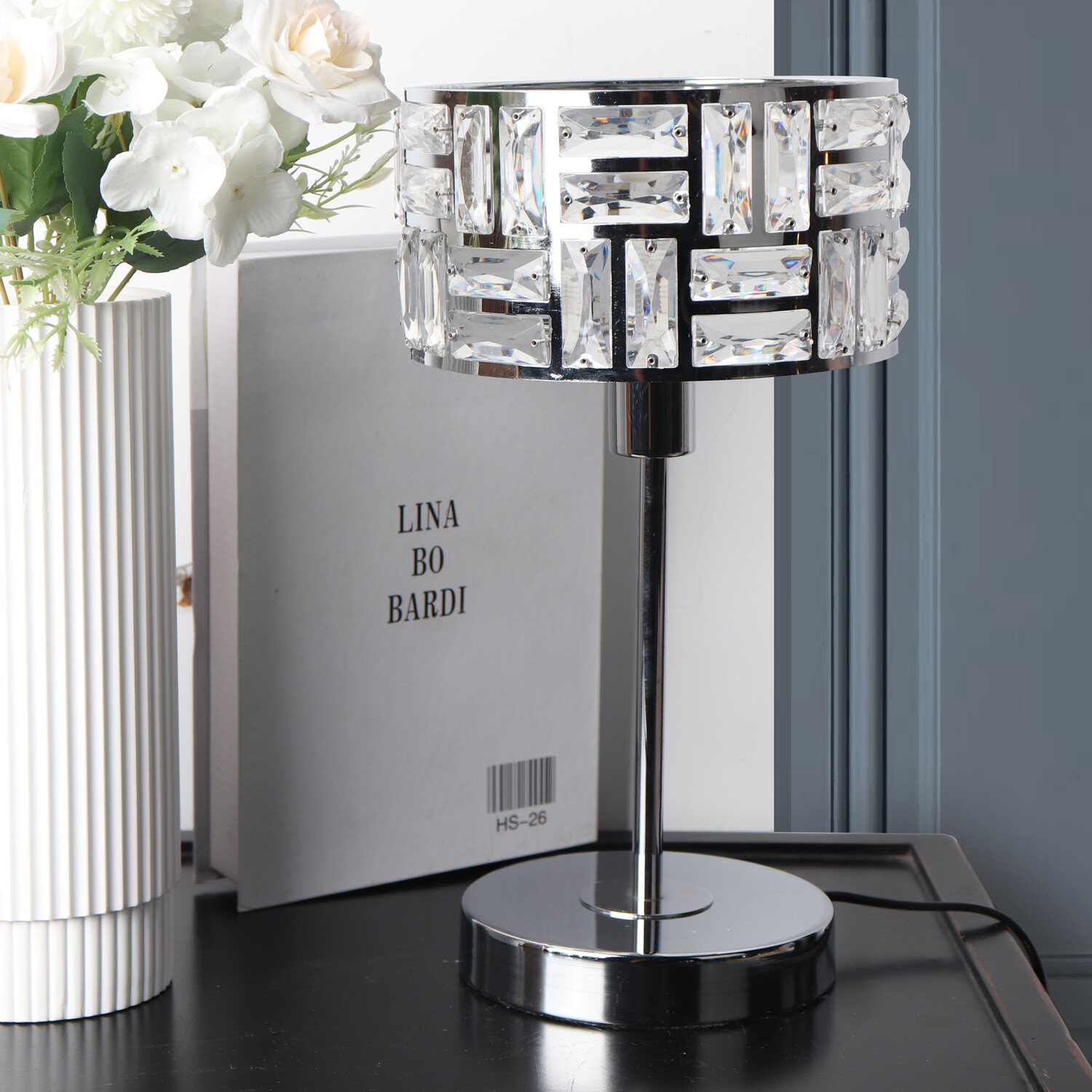 Image of Tillie Table Lamp - Chrome