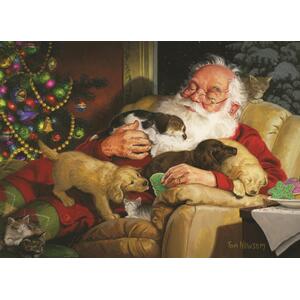 Santa's Quiet Time 1000 Piece Jigsaw Puzzle
