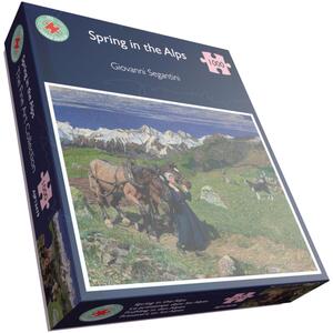 Spring in the Alps 1000 Piece Jigsaw Puzzle