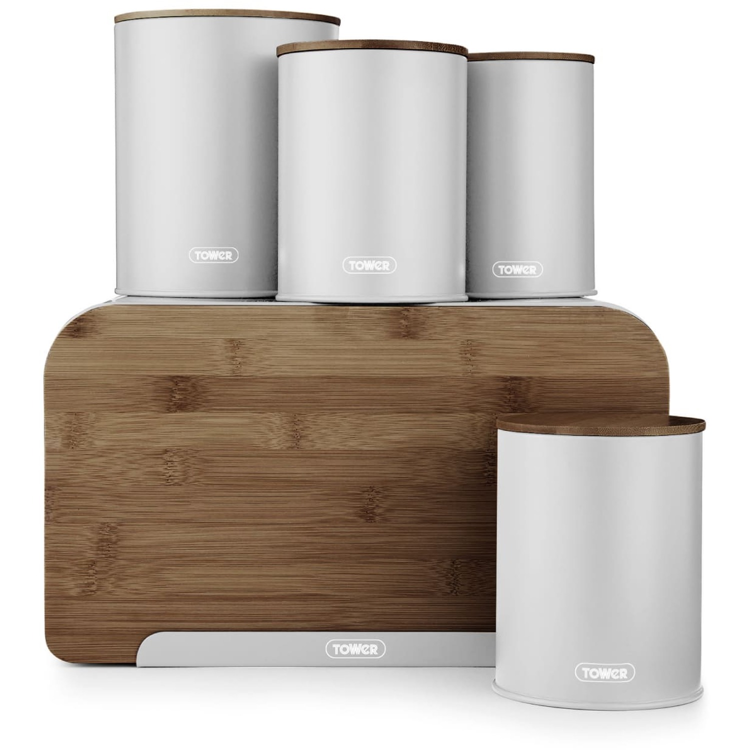 Image of Scandi 5 Piece Storage Set Dove&hellip;