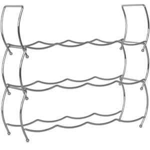 3 Tier Stackable Wine Storage Display Rack Holder Up To 12 Bottles